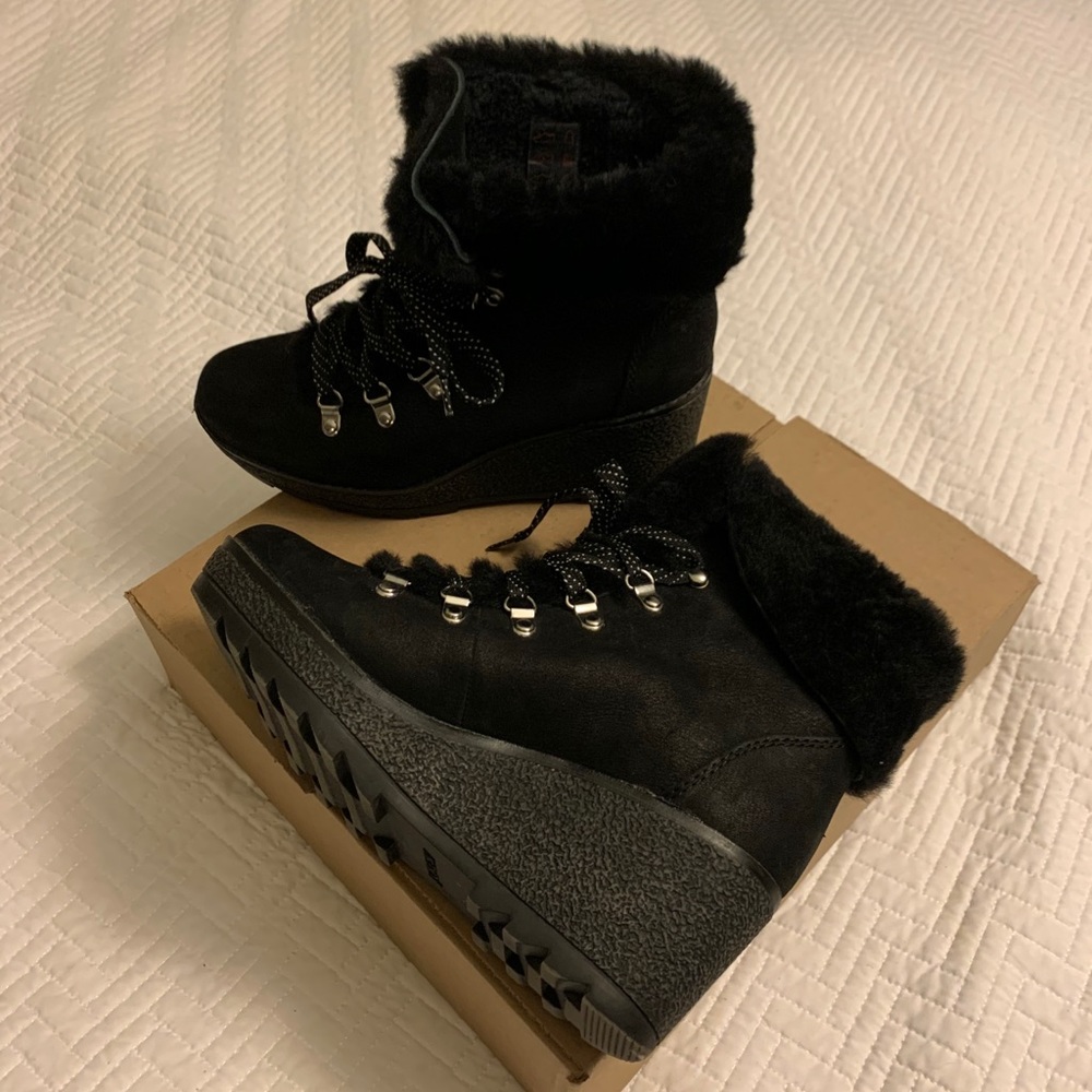 J crew Nordic Wedge boots